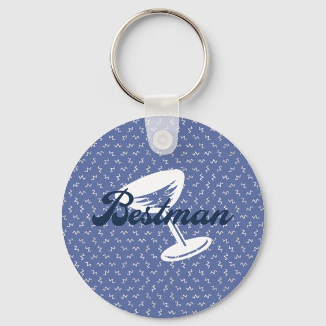 Best Man Keychain (Front)