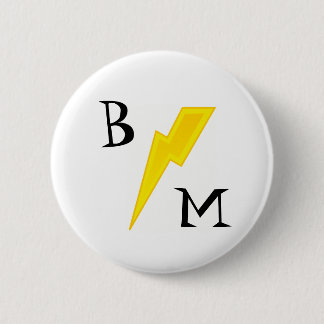 Best Man Lightning Bolt Pin