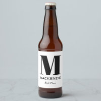 Best Man Monogram Name