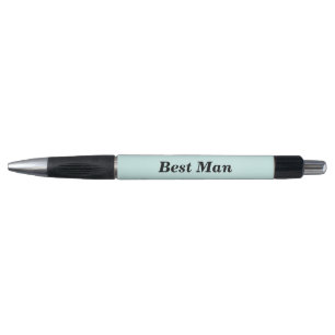 Best Man Name and Date of Wedding Rubber Grip