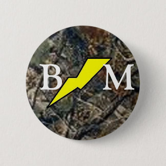 Best Man patch with camo 6 Cm Round Badge
