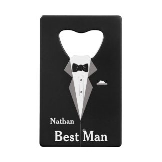 Best Man Personalise Bottle Opener