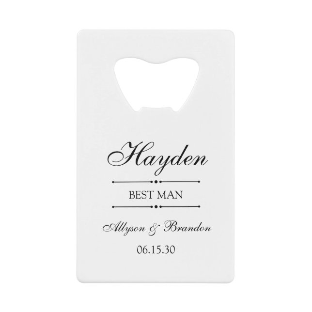 Best Man Personalised (Front)