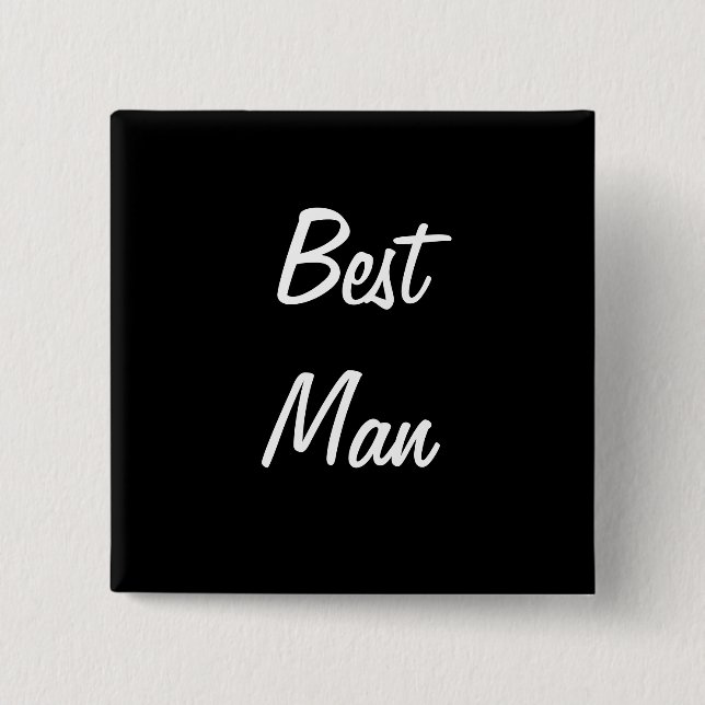 Best man pin (Front)