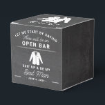 Best Man Proposal Will You Be My Groomsman Favour Box<br><div class="desc">Pop the BIG question to your best man with these fun gift boxes! Easily edit the wedding date. Fill this with fun treats or items your groomsmen will love! Gather the guys and get this party started!</div>