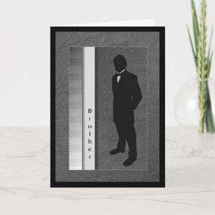 Best Man Request Brother Wedding Invitation