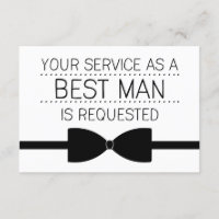 Best Man Request | Groomsmen