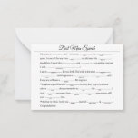 Best Man Speech Card<br><div class="desc">Best man speech - fill in card. When you are not sure what to say at a wedding and need an easier way. The text is prepared you just need to add adjectives, verbs, names, numbers, and nouns in marked parts of the card. Making a speech has never been easier...</div>