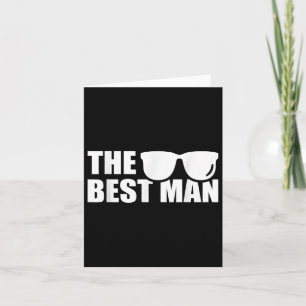 Best Man Stag Party Card