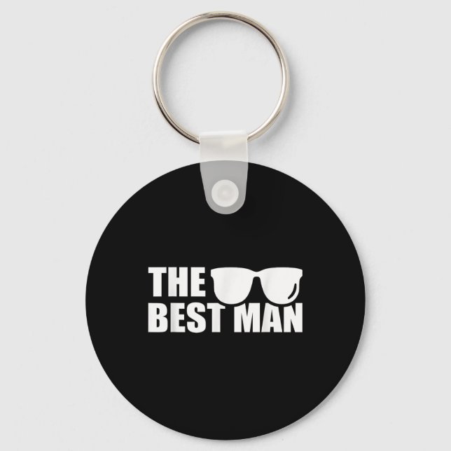 Best Man Stag Party  Key Ring (Front)
