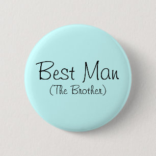 Best Man (The Brother) Pin