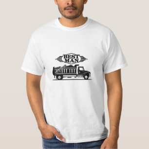 Best Man Truck Driver T-Shirt