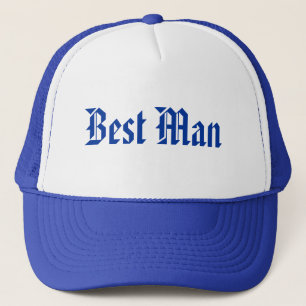 Best Man Trucker Hat