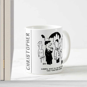 Best Man Warning to Bridegroom Coffee Mug