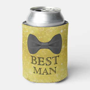 Best Man wedding Can Cooler