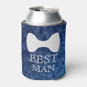 Best Man wedding Can Cooler