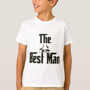 Best Man Wedding Mafia Groomsmen Bachelor Party T-Shirt