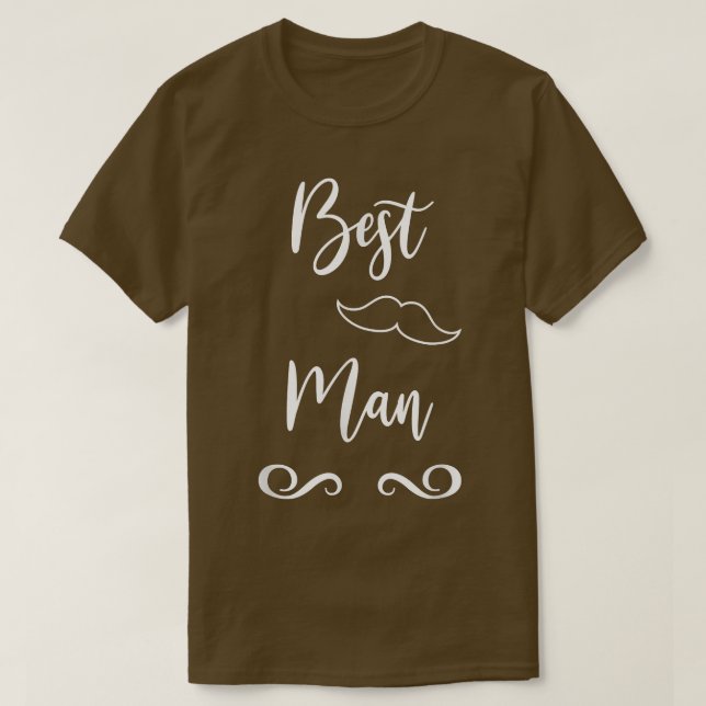 Best Man Wedding Matching  T-Shirt (Design Front)