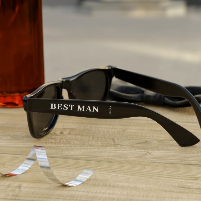 Best Man Wedding Party Sunglasses (Creator Uploaded)