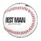 Best Man wedding request custom baseball gift 