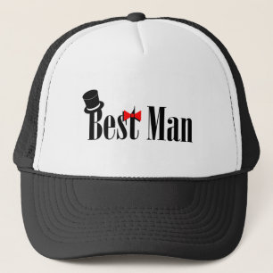 Best Man Wedding Trucker Hat