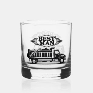 Best Man  Whiskey Glass