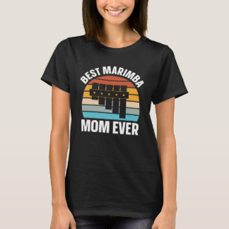 Best Marimba Mom Instrument Musician Retro T-Shirt