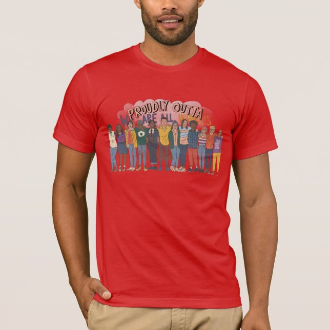 Best Mark ''Proudly Outta'' Tee shirt (Front)