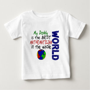 Best Mathematician In World 2 (Daddy) Baby T-Shirt