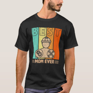 Best Mechanical Engineer Mom Ever Graphic Mama Mot T-Shirt