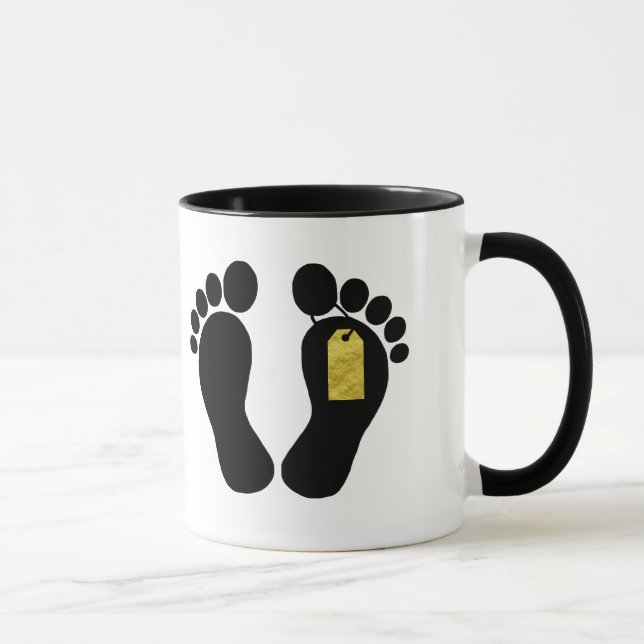 Best Medical Examiner Toes with Tag Mug (Right)