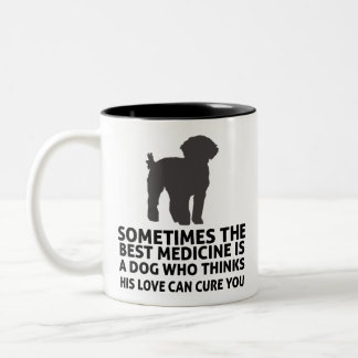 Best Medicine Doodle Service Dog 11 oz. Mug