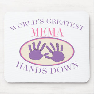 Best MeMa Hands Down T-shirt Mouse Mat