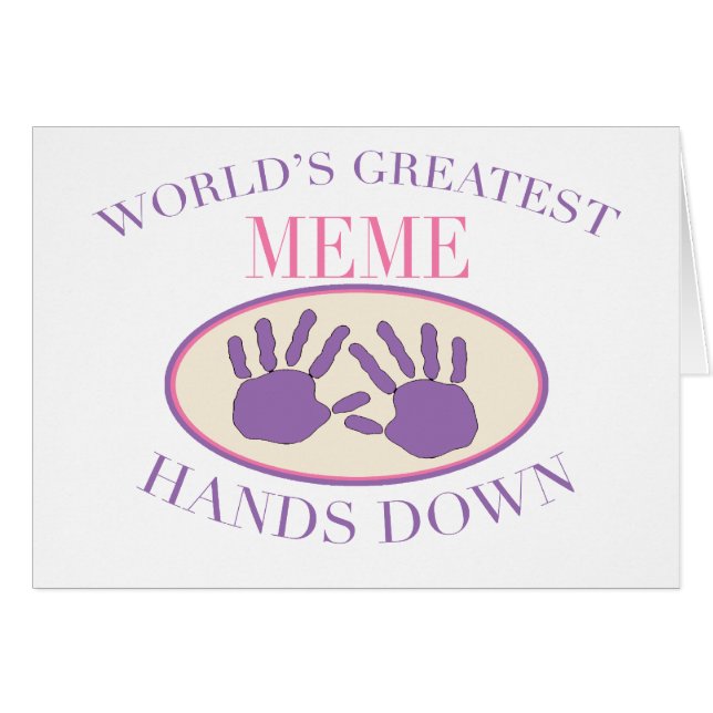 Best Meme Hands Down T-shirt (Front Horizontal)