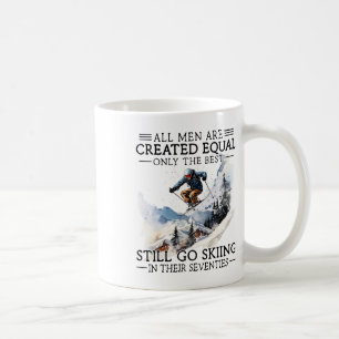 Best Men Still Go Skiing In Their Seventies Gifts Coffee Mug