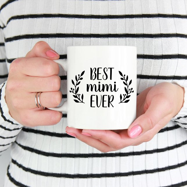 Best Mimi Ever Personalised Coffee Mug (Creator Uploaded)