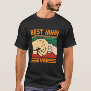 Best Mimi Ever Vintage Mum Mother Ideas Mother S T-Shirt