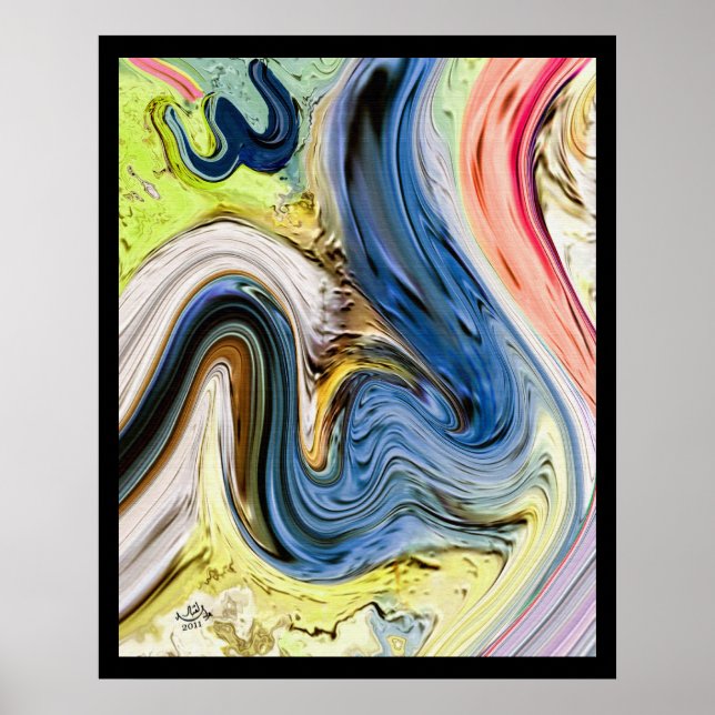 Best Modern Islamic Art Poster (Front)