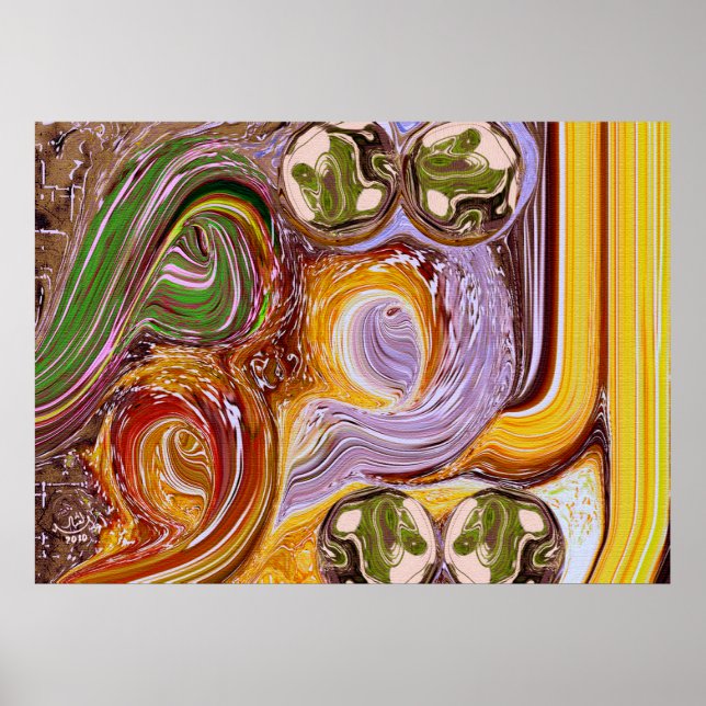 Best Modern Islamic Art Poster (Front)