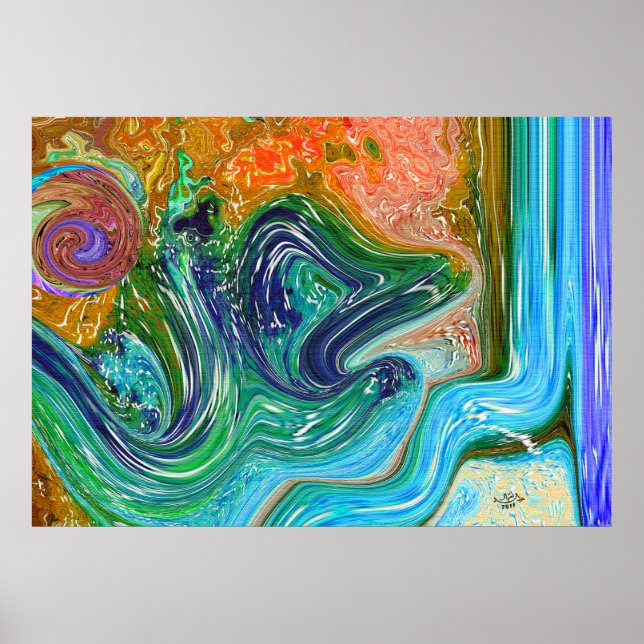 Best Modern Islamic Art Poster (Front)