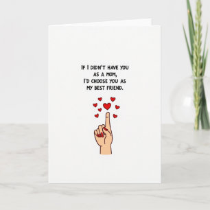 Best Mom Best Friend Day Card