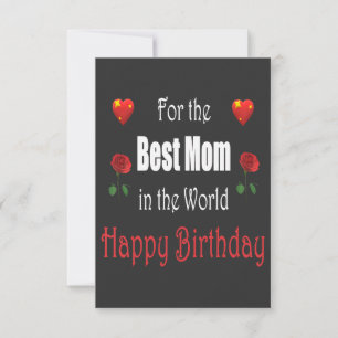 Best Mom Birthday Design