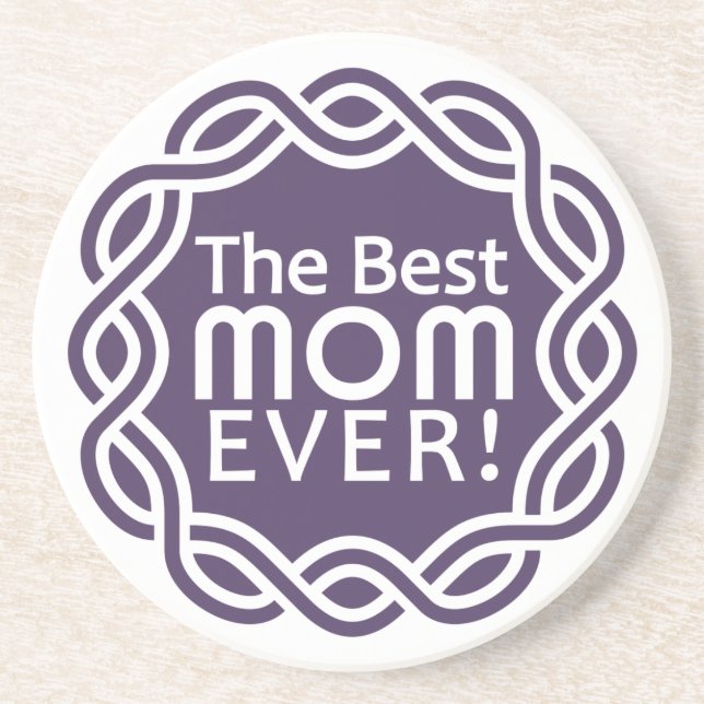 BEST MOM coaster (Front)