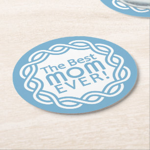 BEST MOM coasters