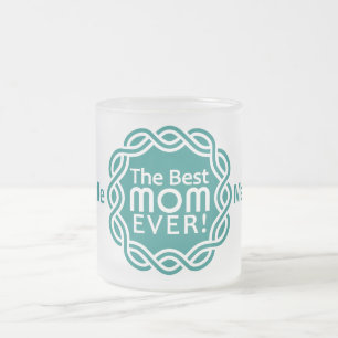 BEST MOM custom monogram mugs