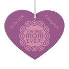BEST MOM custom name & color air freshner