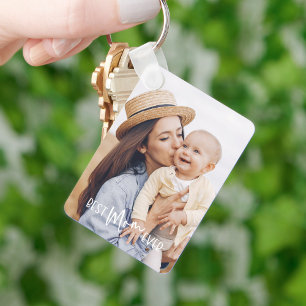 Best Mom Ever 2-photo  Key Ring