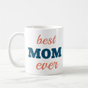 Best Mom Ever 4 Photo Collage Customize Photos Coffee Mug