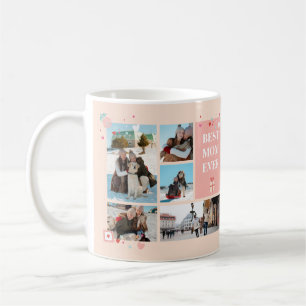 Best Mom Ever 5 Photo Mother's Day Collage Coffee Mug