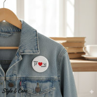 Best MOM Ever Button – A Pin of Love for Mum